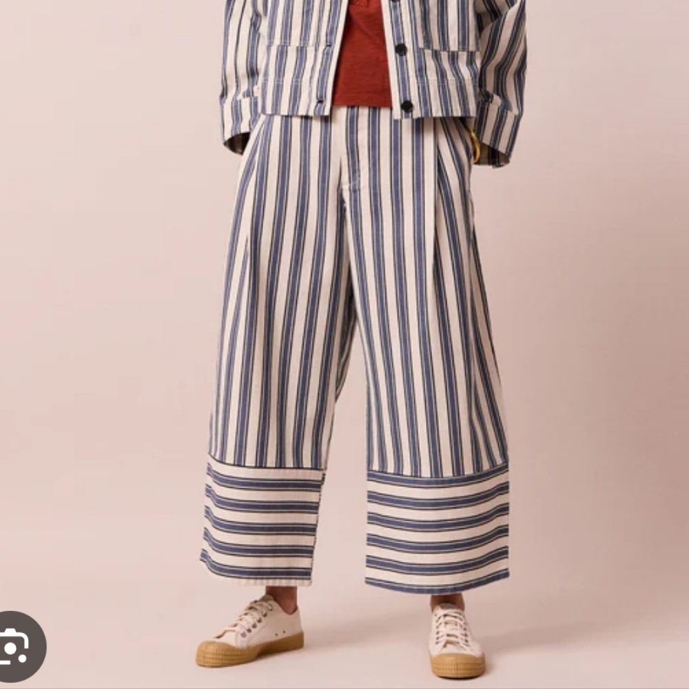 Blaire Sailor Striped Denim Jeans